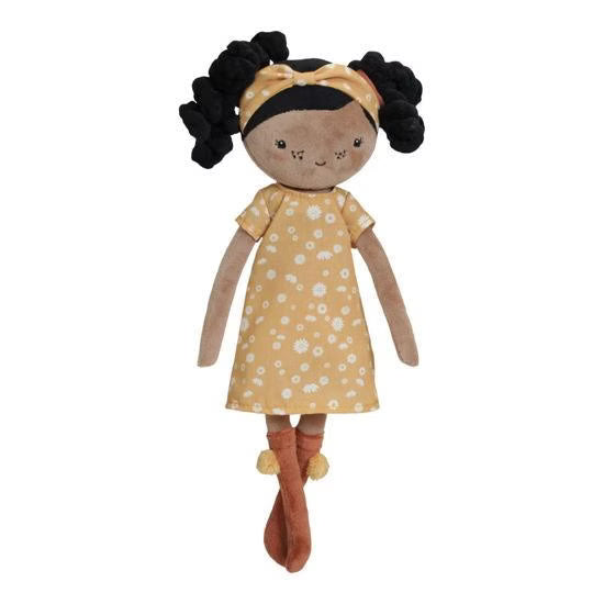 Kuschelpuppe Evi (Höhe 35 cm) - LITTLE DUTCH