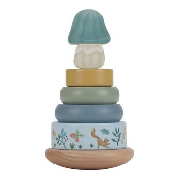 Stapelturm | Holz | Forest Friend | blau | ab 12 Monaten
