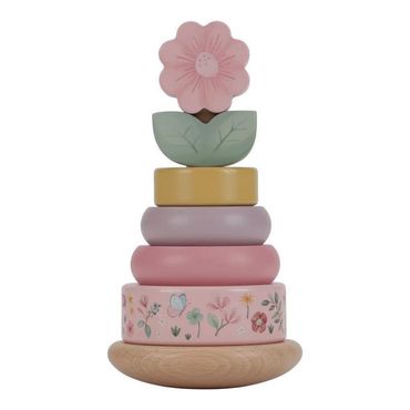 Stapelturm | Holz | Fairy Garden | rosa | ab 12 Monaten