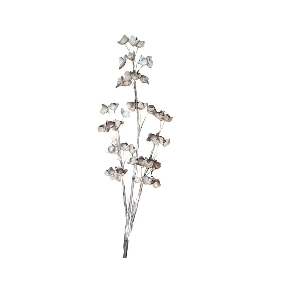 Kunstblumenzweig | Blüten | beige oder braun | Deko-Zweig | Perfekt für Vasen