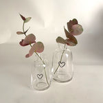 Vase | Glas | Blumenvase | Blumen | Deko 