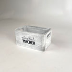 Holzkiste | Geschenkbox | DANKE | Lieblinggsmensch | Glücklichmacher | Schön,dass es dich gibt