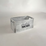 Holzkiste | Geschenkbox | DANKE | Lieblinggsmensch | Glücklichmacher | Schön,dass es dich gibt