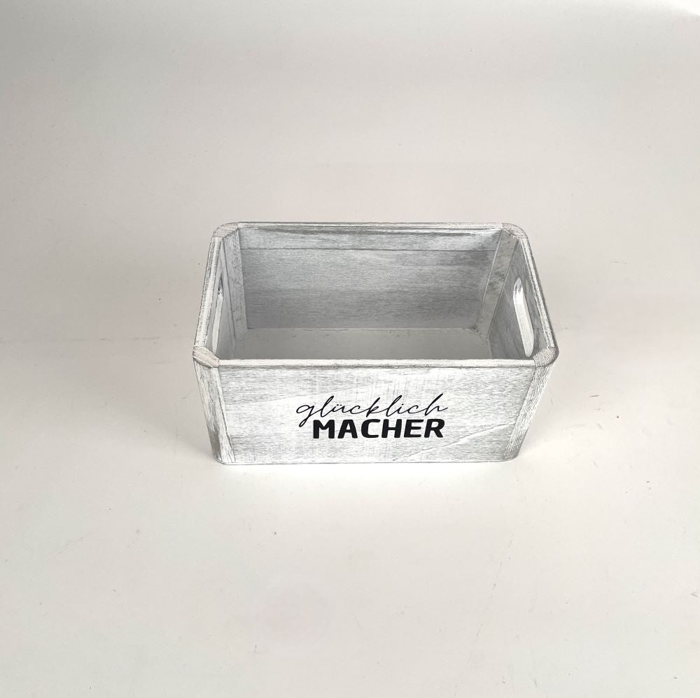 Holzkiste | Geschenkbox | DANKE | Lieblinggsmensch | Glücklichmacher | Schön,dass es dich gibt