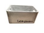 Holzkiste | Geschenkbox | DANKE | Lieblinggsmensch | Glücklichmacher | Schön,dass es dich gibt