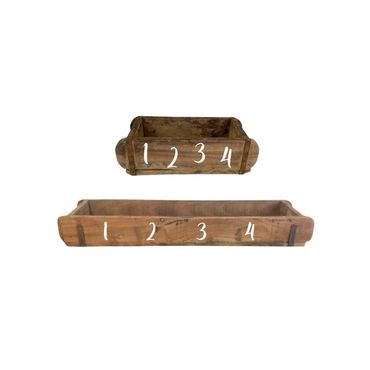 Ziegelform | 1 2 3 4 | Geschenkkiste | Adventskalender | Weihnachtsdeko | 2 Grössen