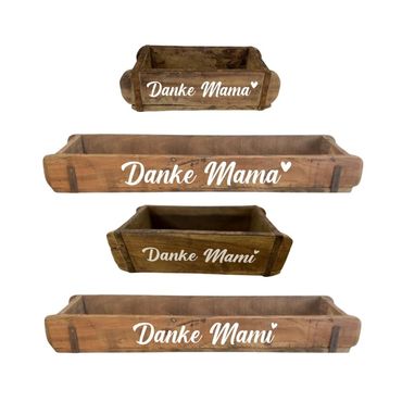 Ziegelform | Danke Mama | Danke Mami | Geschenkverpackung | Muttertag | 2 Grössen