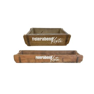 Ziegelform | Feierabendkiste | Geschenkkiste | Geschenkverpackung | 2 Grössen