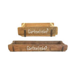 Ziegelform | Gartenliebe | Geschenkkiste | Holzkiste | Frühlingsdeko | 2 Grössen