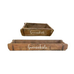 Ziegelform | Genusskiste | Geschenkkiste | Holzkiste | 2 Grössen