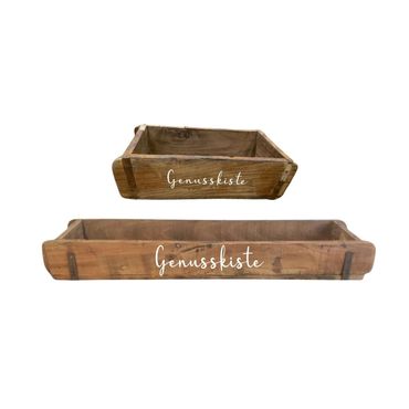 Ziegelform | Genusskiste | Geschenkkiste | Holzkiste | 2 Grössen