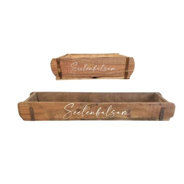 Ziegelform | Seelenbalsam | Geschenkkiste | Holzkiste | 2 Grössen