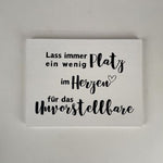 Holzschild | Platz | im Herzen | Spruch | Deko