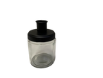 Kerzenhalter Glas mit Deckel für Kerzen Ø 22 mm