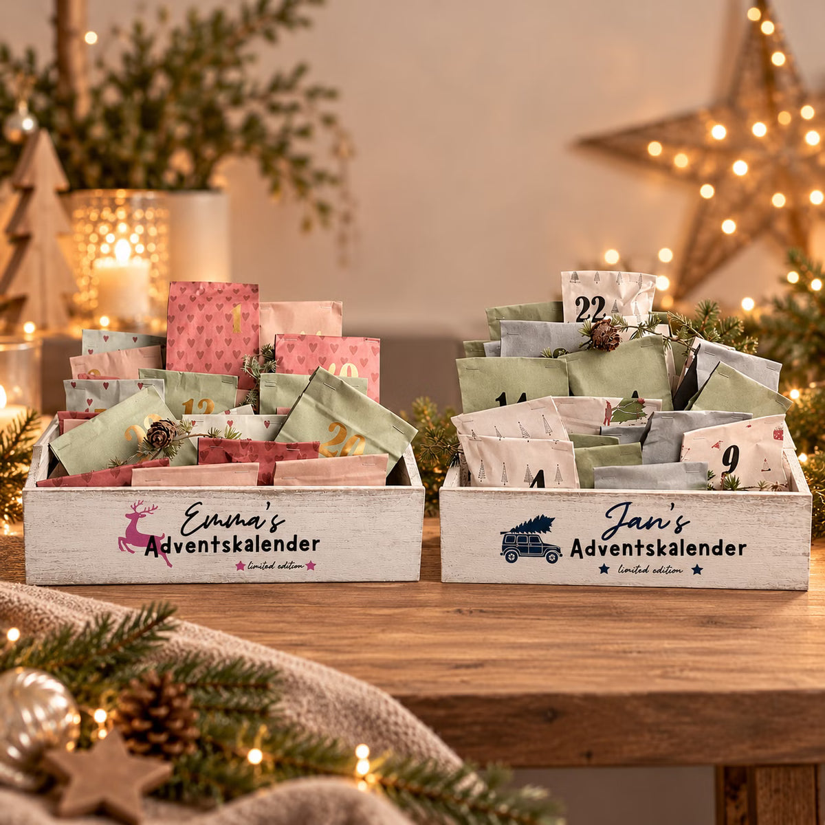 kleiner Adventskalender | limited edition | 24 Überraschungen | 5-8 Jahre