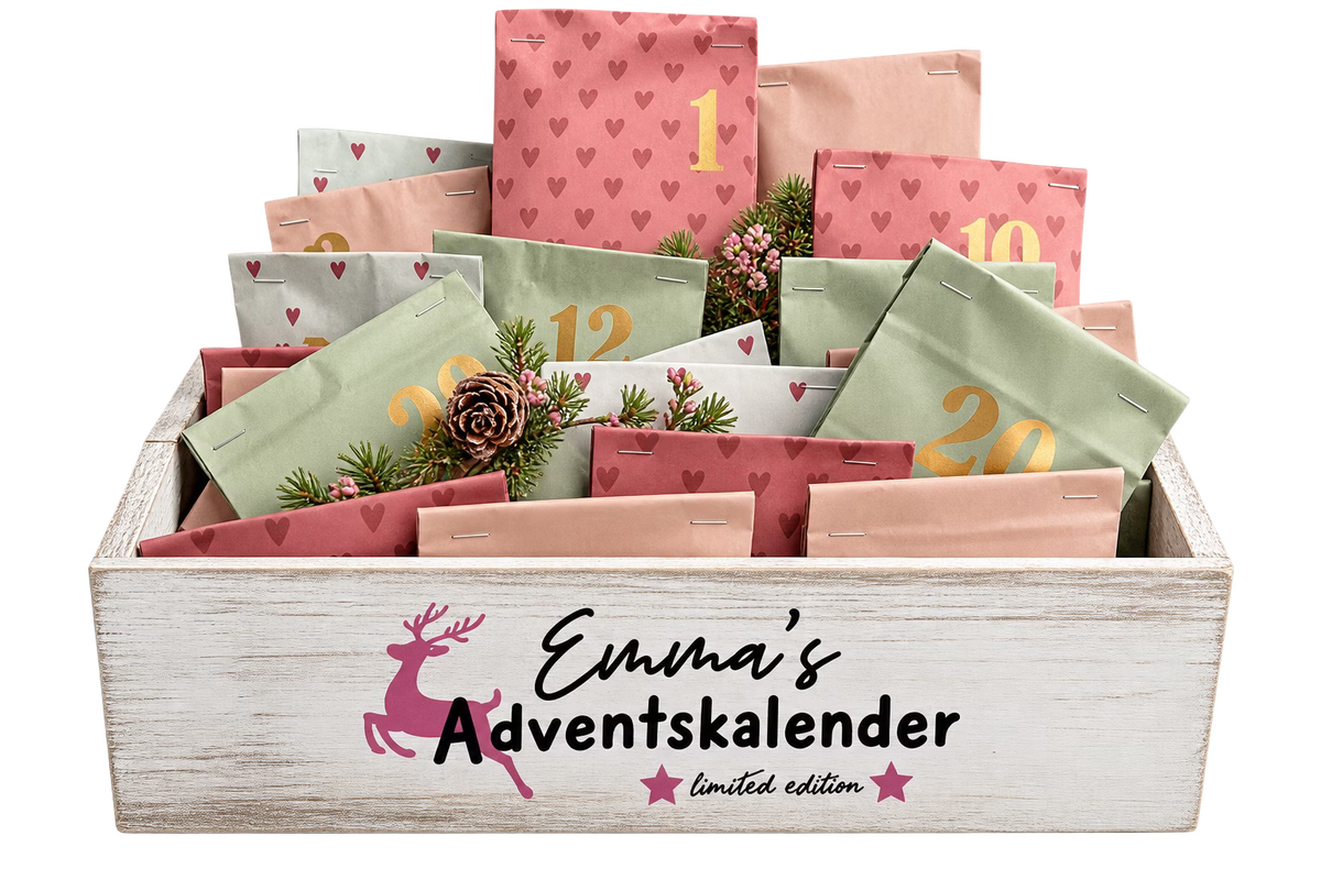 kleiner Adventskalender | limited edition | 24 Überraschungen | 5-8 Jahre