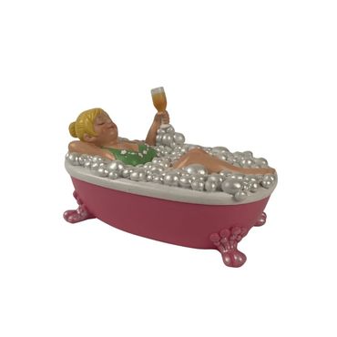 Lady | Badewanne | Dekofigur | Prosecco | Geschenkidee