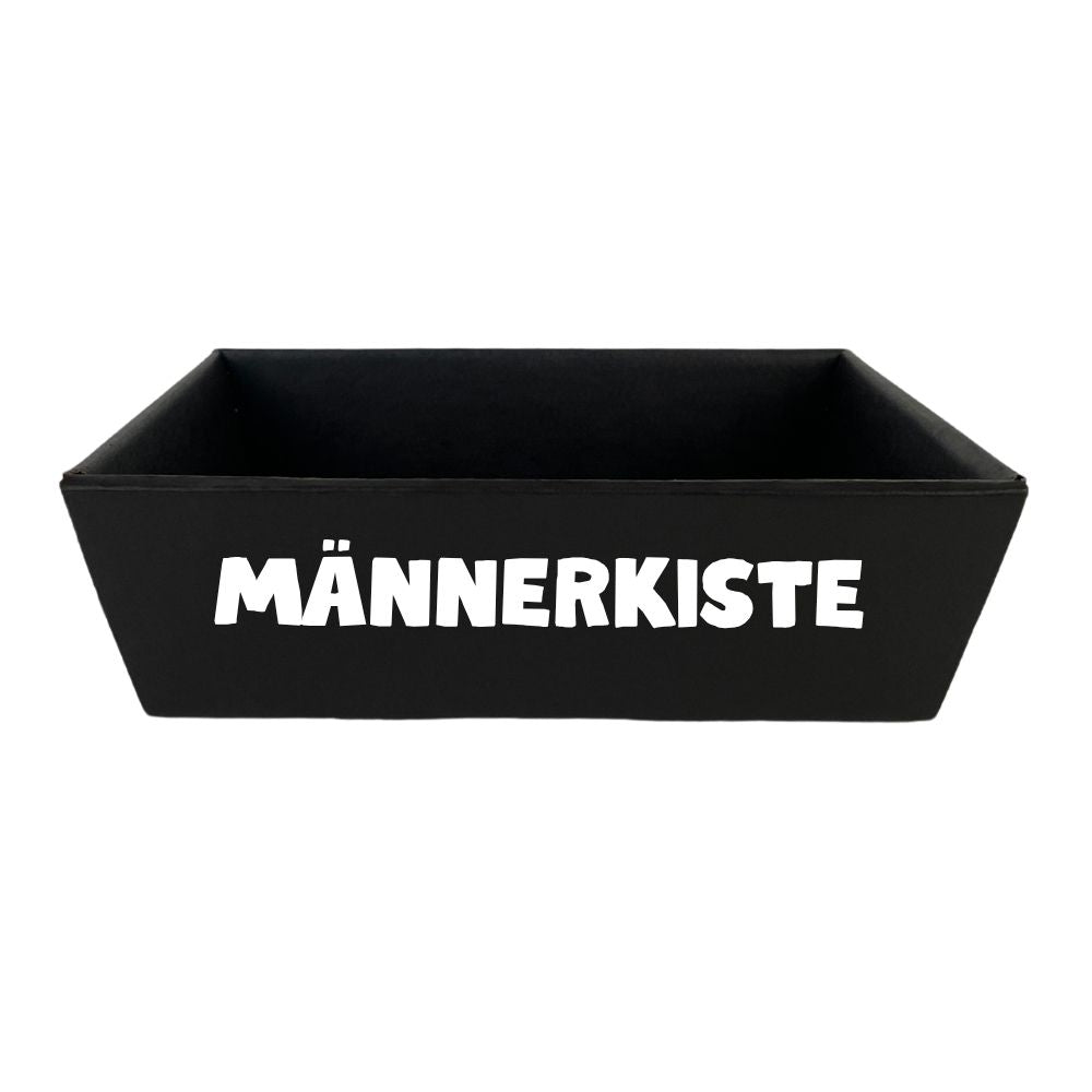 Kartonbox | Schwarz | beschriftet | zu jedem Anlass | Schenken