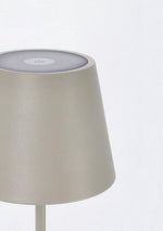LED Tischlampe Etna taupe