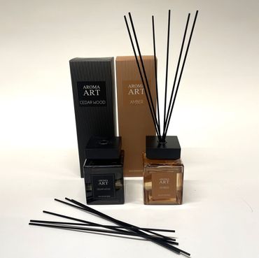 Raumduft | Amber | Cedar Wood | Braun | Schwarz