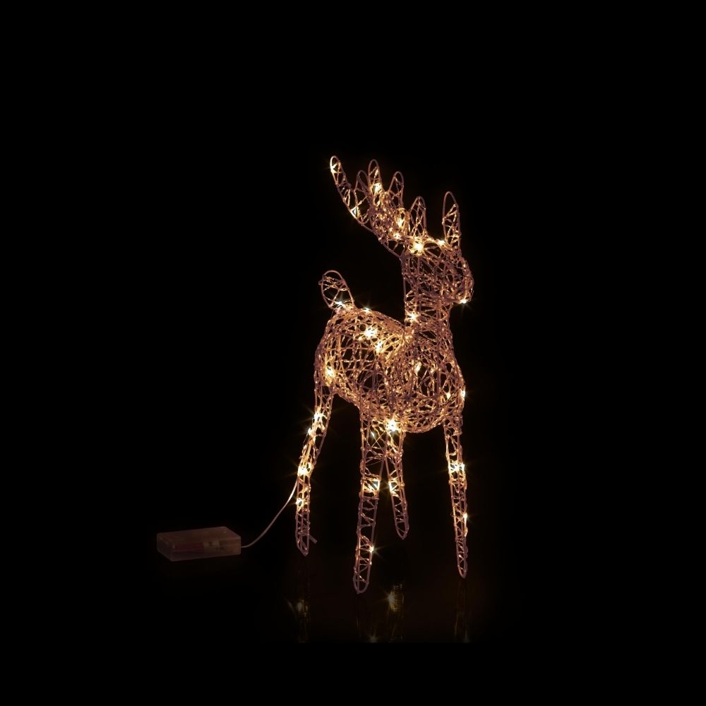 LED | Rentier | 40 Micro LED | 37cm | Lichtzauber