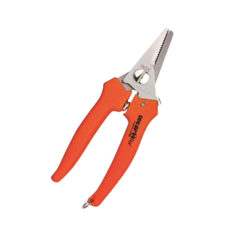 Blumenschere | 14cm | rot | Floristikzubehör | Pflanzenpflege