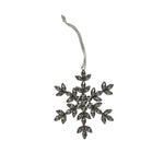 Schneestern Anhänger | Weihnachtsdeko Stern | Christbaumschmuck | Fensterschmuck Winter