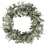 Eukalyptuskranz | 60 cm | Grau-Grün | Weihnachtsdeko | künstlicher Kranz