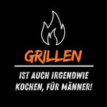 Serviette | Grillen | Kochen für Männer | 33x33cm | 20er Pack 