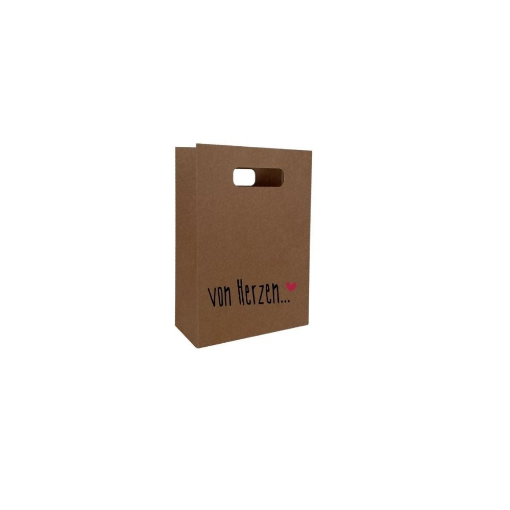 Geschenktüte natur | beschriftet | nachhaltige Geschenktüte | Geschenktüte