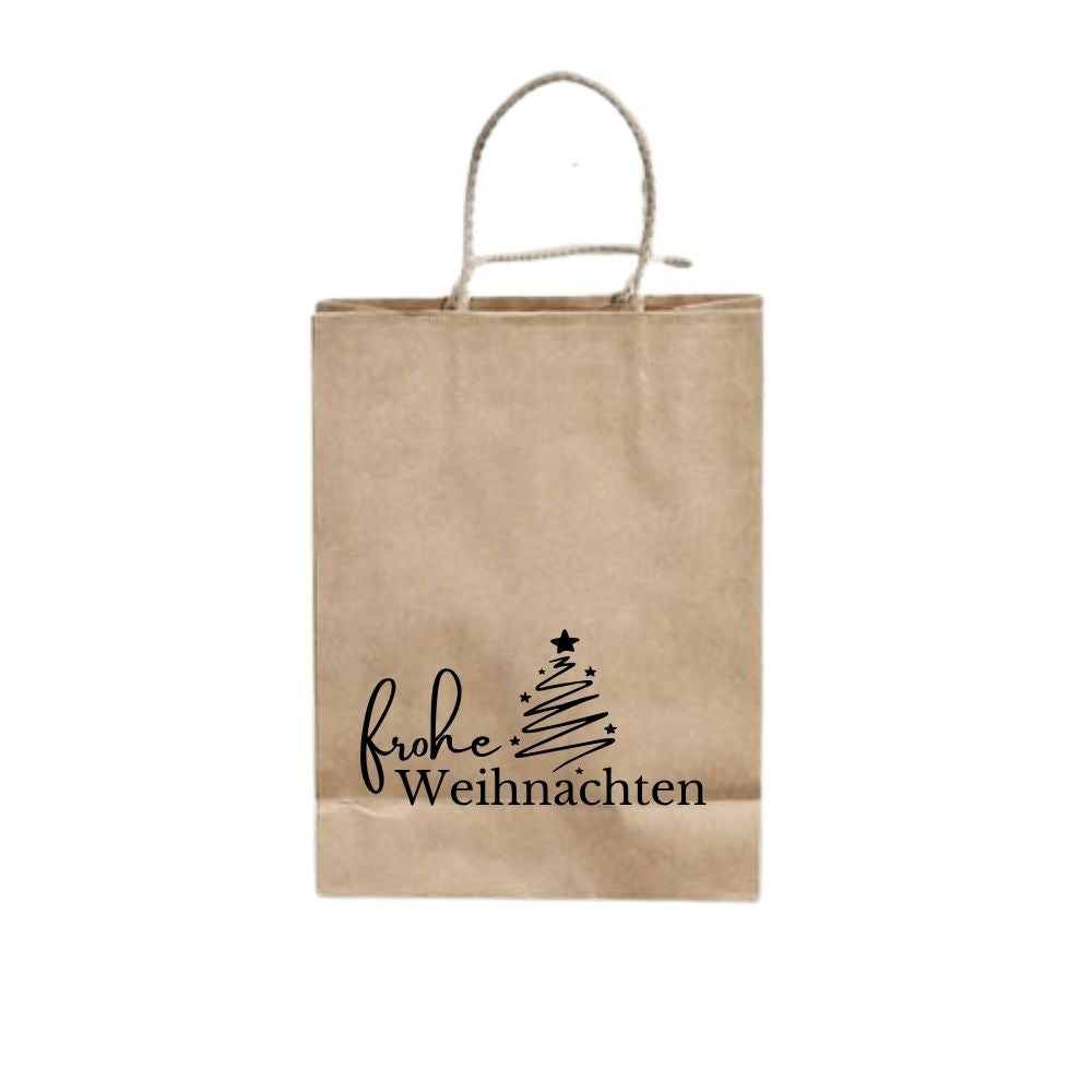 Papiertüte | Geschenktüte | Verpacken | Weihnachten | Geburtstag