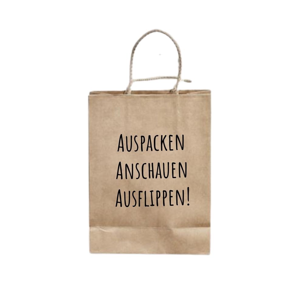 Papiertüte | Geschenktüte | Verpacken | Weihnachten | Geburtstag