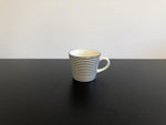 Tasse mit Henkel | weiss & schwarz gestreift | Stripes | Geschirr