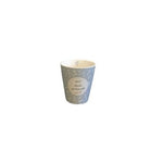 Tasse | Spruch "mit Liebe gemacht" | weiss & blau | Geschenk | Geschirr