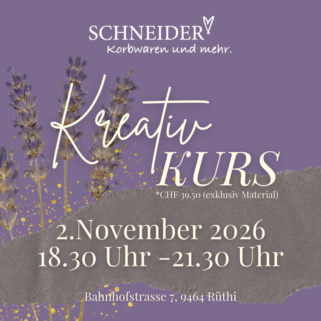 Kreativkurs | 02.11.2026