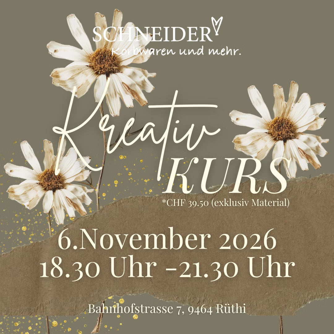 Kreativkurs | 06.11.2026