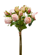 Kunstblumen Rosenbund Rosa