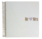  Mr & Mrs Gästebuch | Weiss | Hochzeitsbuch | Wedding Guestbook | Erinnerung Buch