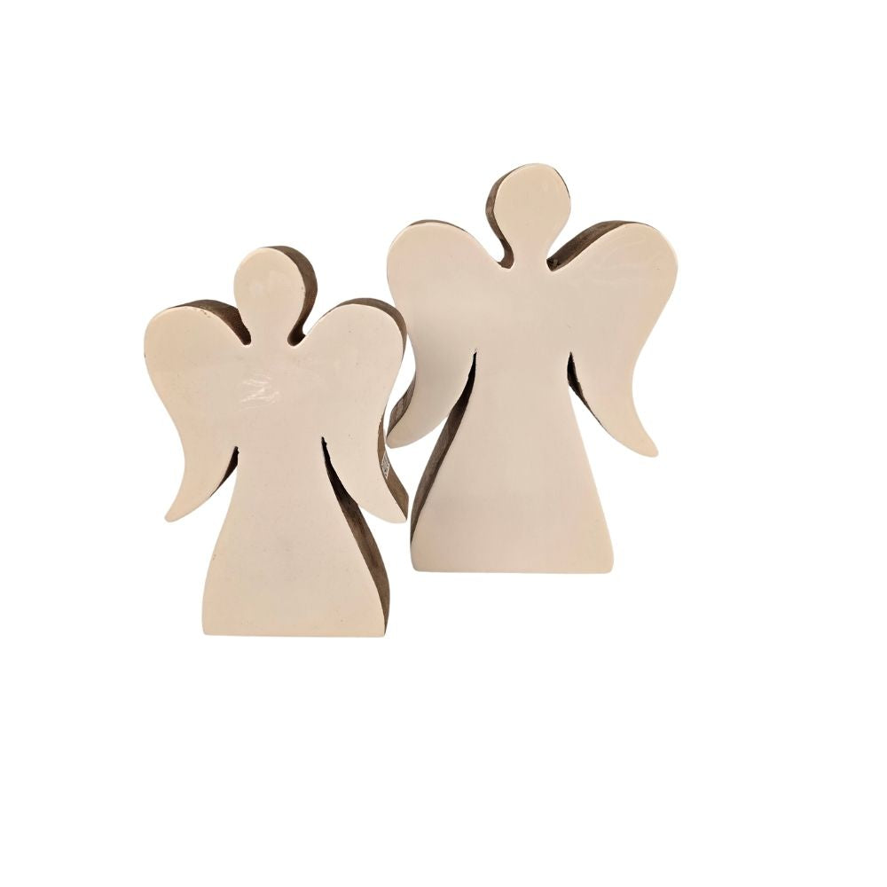 Engel | Holz | Weiss | Weihnachtsdeko | Geschenkidee Engel