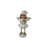 Engel | Weiss-Gold | Dekofigur | Weihnachten | Geschenk