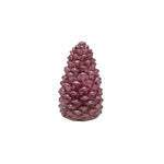 Tannenzapfen | rosa glitzer | Winterdeko | Porzellan | 2 Grössen 