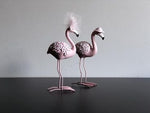 Flamingo | Hut | Federn | Polyresin | Grösse 1 