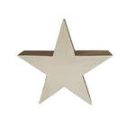 Stern | Holz | Weiss | Weihnachtsdeko | Stern Deko