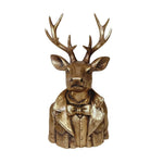 Hirsch | Gold | im Anzug | Weihnachtsdeko | Geschenkidee