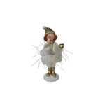 Wintermädchen | Weiss | Gold | Weihnachtsdeko | Geschenkidee