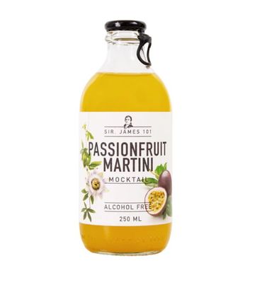 Sir. James | Passionsfrucht | Martini | Mocktail | alkoholfrei | Fruchtig