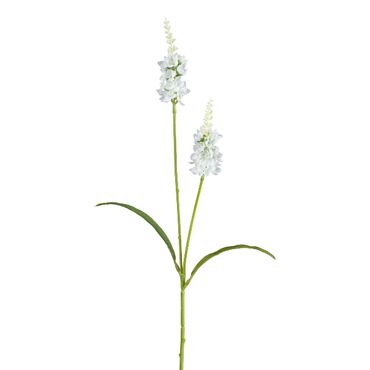 Künstliche Lysimachia x2 | 63 cm | Weiss | Elegante Deko | Florale Deko