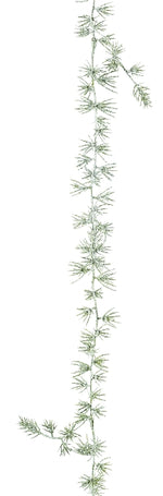 Zedern-Girlande | Weihnachtsgirlande mit Glitzer | künstliche Tannengirlande | Winterdeko