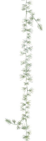 Zedern-Girlande | Weihnachtsgirlande mit Glitzer | künstliche Tannengirlande | Winterdeko