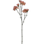 Mininelke x3 | 57 cm | apricot | künstlicher Blumenstiel | Florale Deko